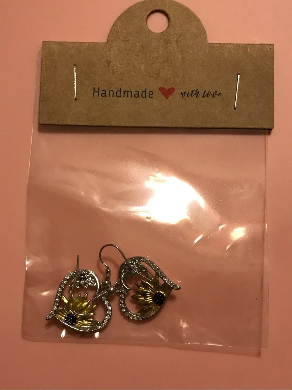 3 for 1 Price. HANDMADE Silver & Sunflower 🌻, Owl 🦉 & Lighthouse EARRINGS